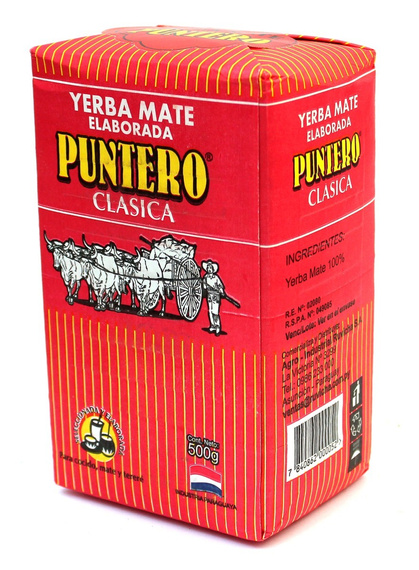 WYPRZEDAŻ - Yerba Mate Puntero Clasica Elaborada 500g - uszkodzone opakowanie