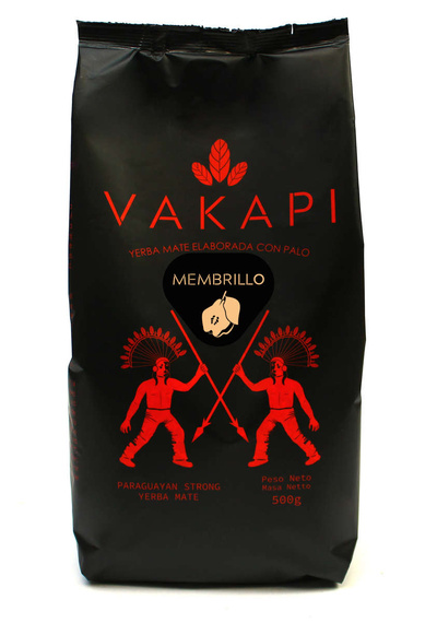 WYPRZEDAŻ - Yerba Mate Vakapi Membrillo 500 g - uszkodzone opakowanie
