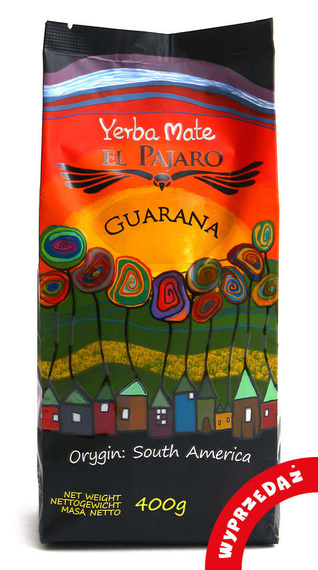 WYPRZEDAŻ - Yerba mate El Pajaro Guarana 400 g - uszkodzone opakowanie