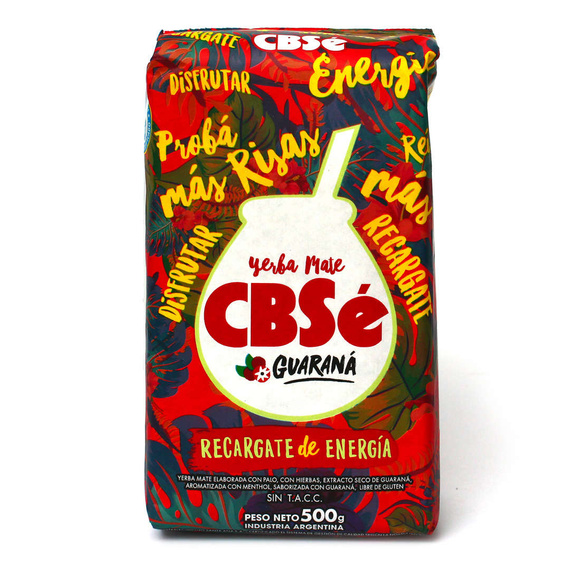 Yerba Mate 8xCBSE różne smaki - guarana, owoce 4kg