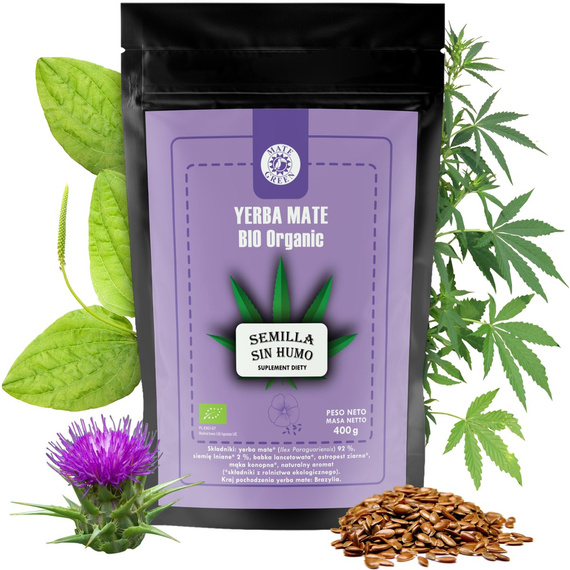 Yerba Mate Bio Organic Semilla Sin Humo