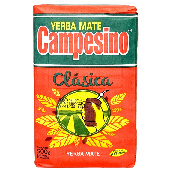 Yerba Mate Campesino Clasica Elaborada 2x 500g 1kg