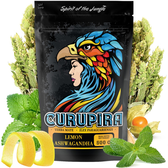 Yerba Mate Curupira Lemon Ashwagandha