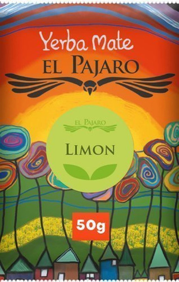 Yerba Mate El Pajaro Limon