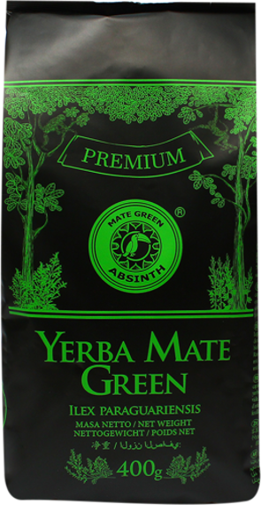 Yerba Mate Green Absinth. Suplement diety. Zniszczone opakowanie.