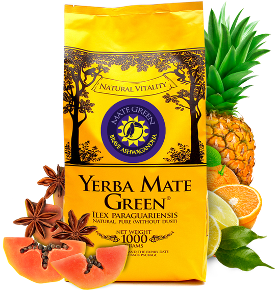 Yerba Mate Green Brave Ashwagandha