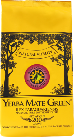 Yerba Mate Green FRESA FRUTILLA