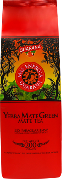 Yerba Mate Green MAS ENERGIA GUARANA