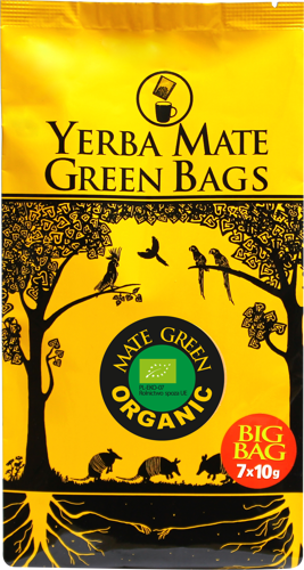 Yerba Mate Green ORGANIC BIG BAG Cocido Saszetki 7x10 g