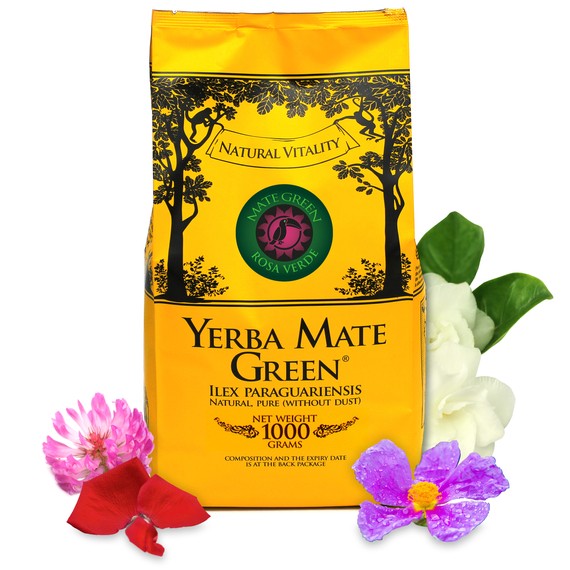 Yerba Mate Green Rosa Verde
