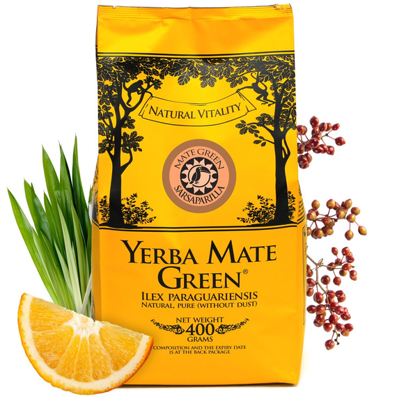 Yerba Mate Green SARSAPARILLA