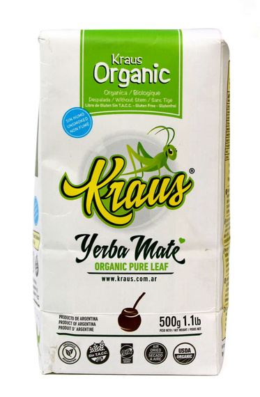 Yerba Mate Kraus PURE LEAF - 500 g