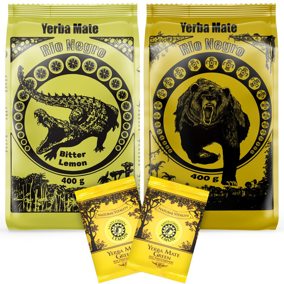 Yerba Mate Negro Citrus Bomb cytrynowa 1000g 1kg