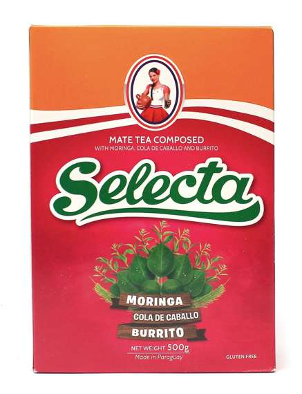 Yerba Mate Selecta Cola de Caballo y Burrito 