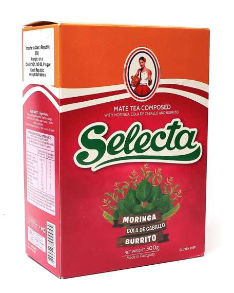 Yerba Mate Selecta Cola de Caballo y Burrito 