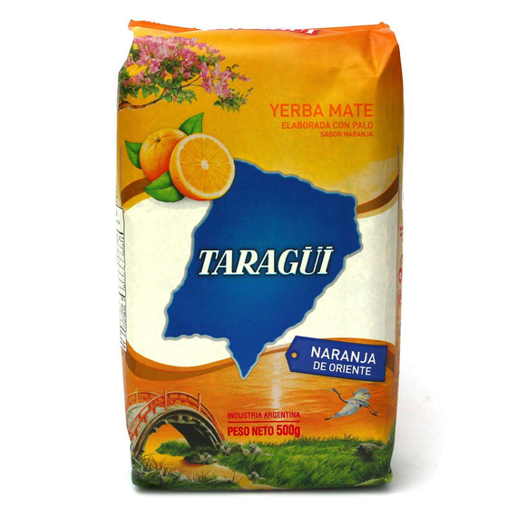 Yerba Mate Taragui Naranja Oriente Pomarańczowa