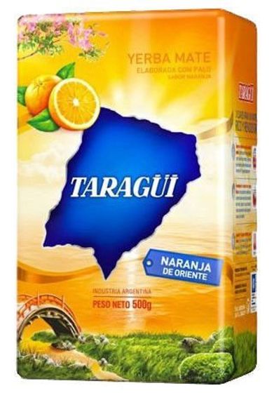 Yerba Mate Taragui Naranja Oriente Pomarańczowa - uszkodzone opakowanie