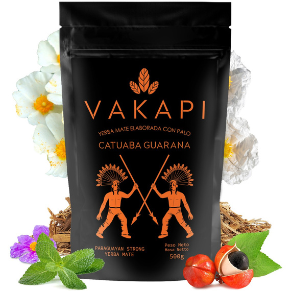 Yerba Mate ﻿Vakapi Catuaba Guarana (doypack)