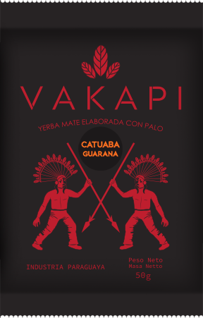 Yerba Mate ﻿Vakapi Catuaba Guarana podwójna moc, paragwajska