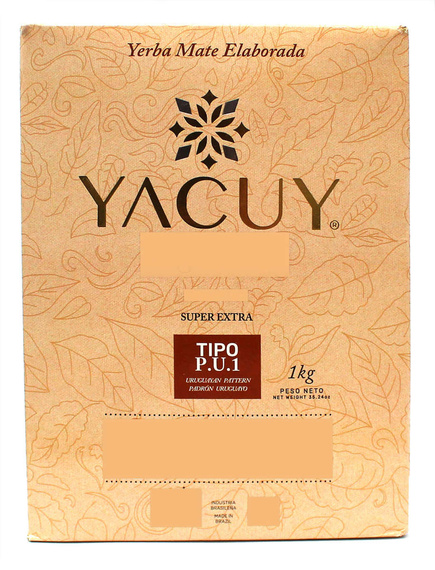 Yerba Mate Yacuy PU 1 kg  Super Extra OC