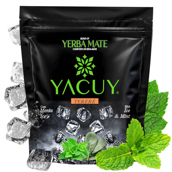 Yerba Mate Yacuy Terere Ice Pepeer Mint 500 g