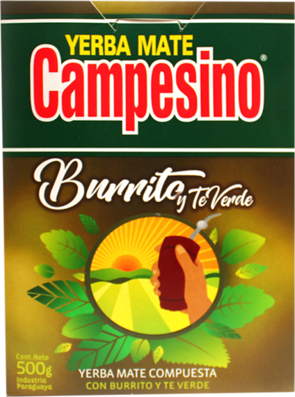 Yerba mate Campesino y Te Verde