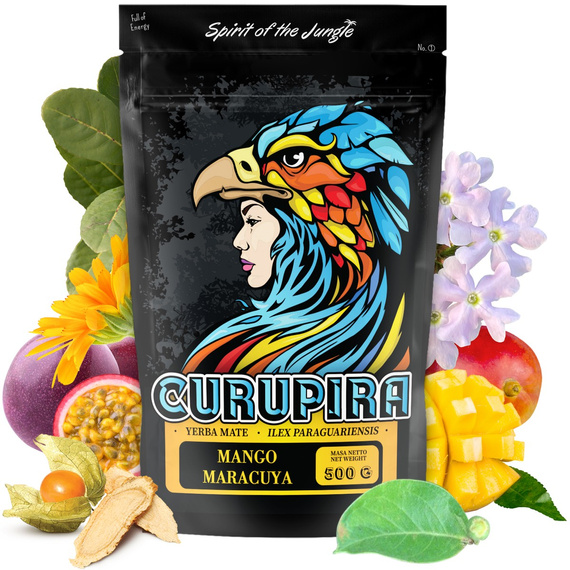 Yerba mate Curupira Mango Maracuya super owocowa 