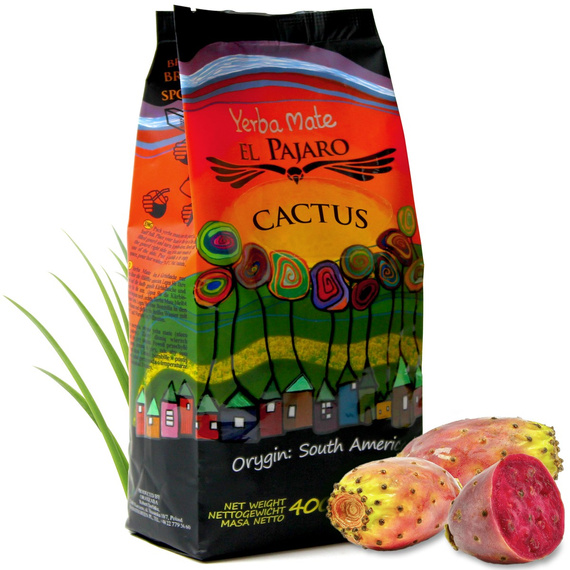 Yerba mate El Pajaro Cactus Kaktusowa