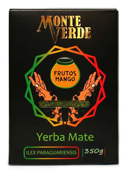 Yerba mate Monte Verde FRUTOS MANGO 350g w pudełku