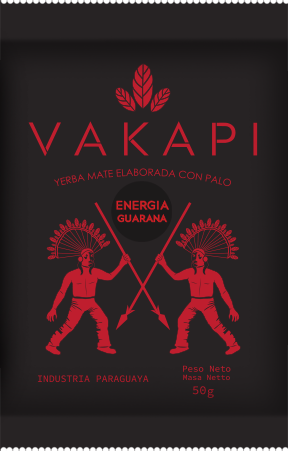 Yerba mate Vakapi Energia Guarana mocno pobudzająca, paragwajska
