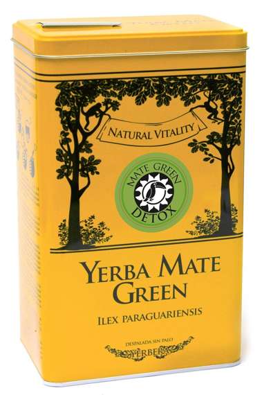 Yerbera Yerba Mate Green Detox 500g sin humo 0,5kg