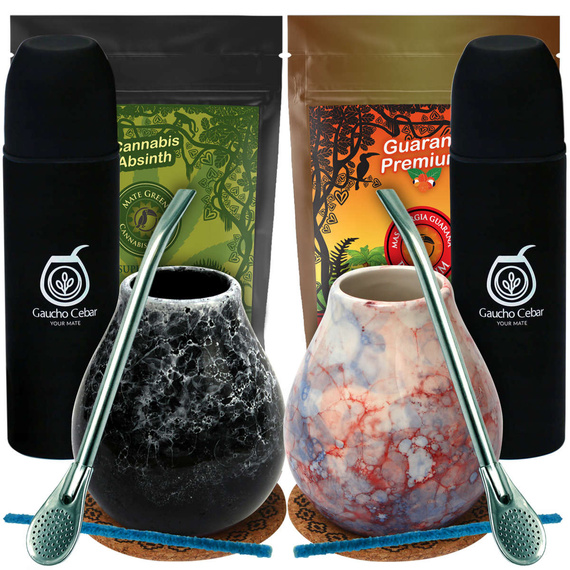 Zestaw Yerba Mate Curupira z akcesoriami