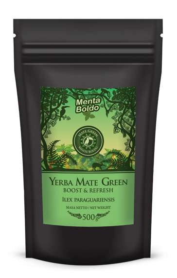 Zestaw Yerba Mate Green Guarana Cannabis dla Par