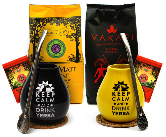 Zestaw Yerba Mate Green x2 + Cactus + Energia 1kg