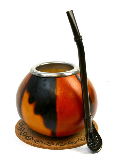 Zestaw Yerba Mate Matero / Tykwa + Bombilla 15.5cm