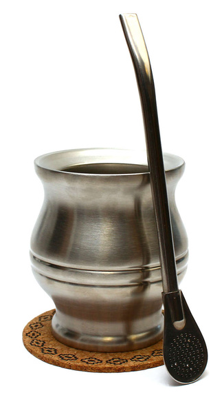Zestaw Yerba Mate Matero / Tykwa + Bombilla 19cm