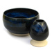 Ceramiczny zestaw do przygotowania herbaty Matcha - Miseczka i Podstawka pod Chasen "Aurora"