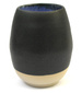 Matero ceramiczne toczone na kole "Czarny kamień" ok. 350 - 400 ml