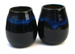 Matero ceramiczne toczone na kole "Noc polarna" 300 - 350 ml