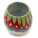 Matero ceramiczne toczone na kole "Pawi Ogon" ~ 350 ml