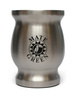 WYPRZEDAŻ - TermoMate Double Wall Heat Insulation silver z logo 230 ml - ostatnia sztuka, delikatnie porysowana